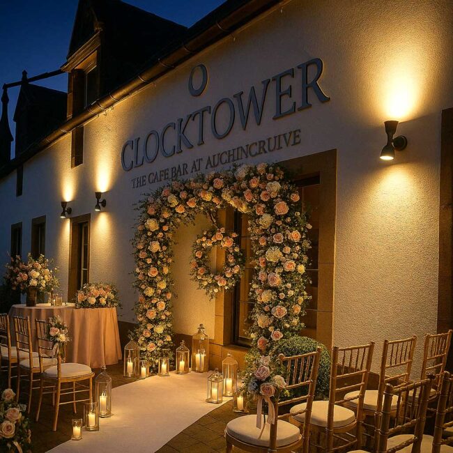 Twighlight Weddings at The Clocktower - Ayrshire Weddings