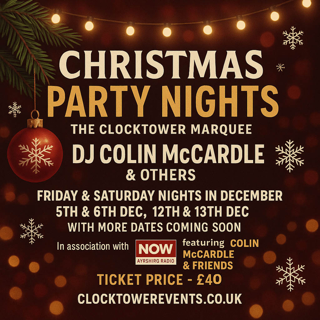 Christmas Party Nights Ayr - Auchincruive Clocktower